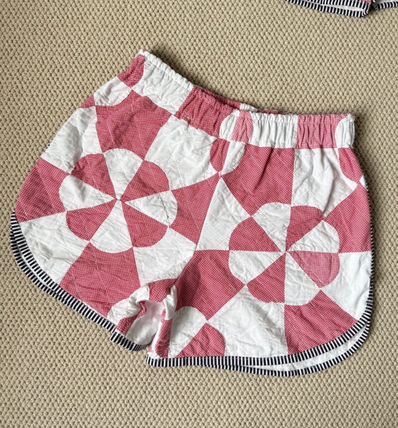 Heart Wheel Quilted Shorts - Image 4