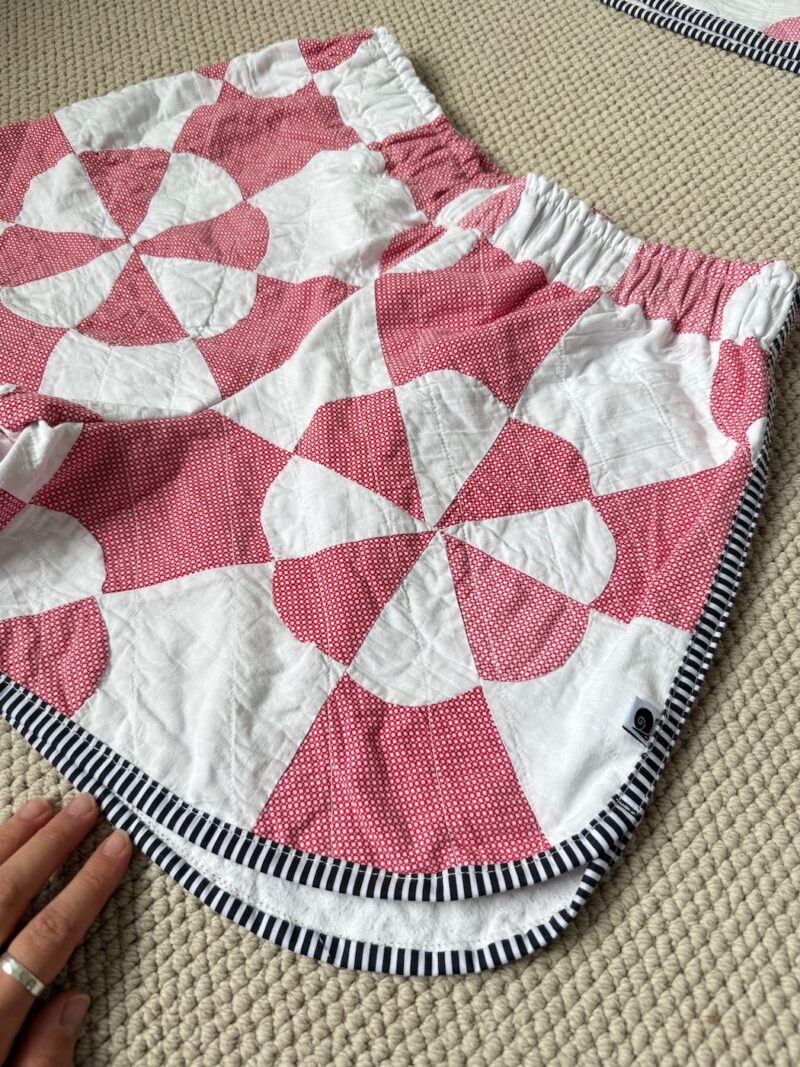 Heart Wheel Quilted Shorts - Image 5