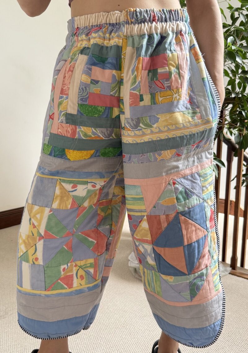 90's Charm Patchwork Pants - Image 4