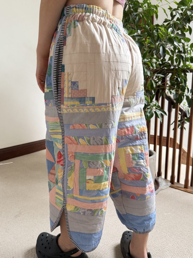 90's Charm Patchwork Pants - Image 6