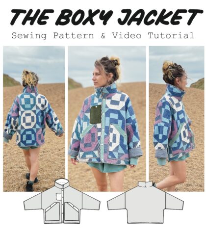 The Boxy Jacket Digital Sewing Pattern