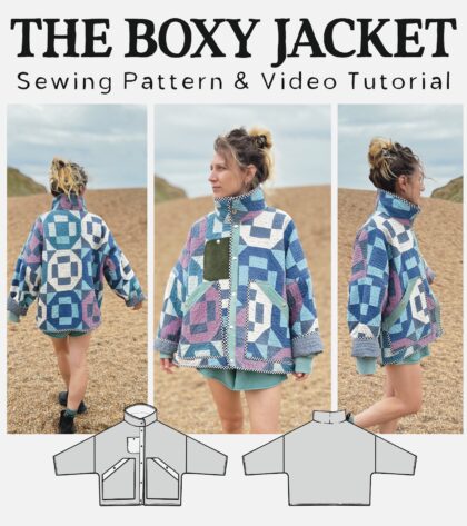 The Boxy Jacket Digital Sewing Pattern