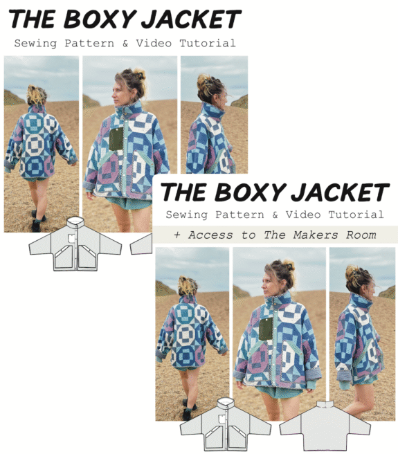The Boxy Jacket Digital Sewing Pattern