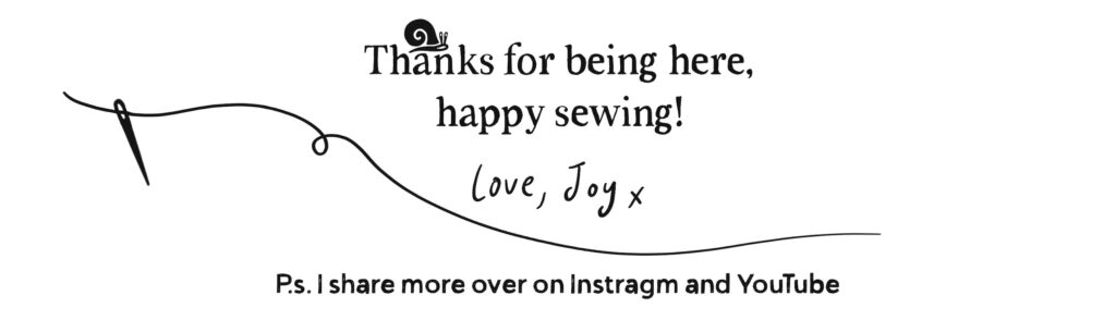 Thanks for being here, happy sewing!